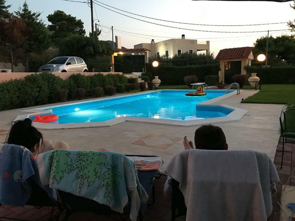 Villa Vs Vathí Exteriér fotografie